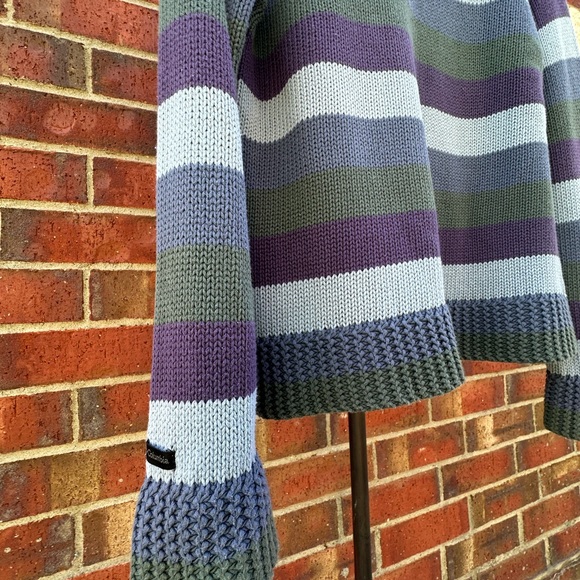 Columbia Turtleneck VTG-Era Sweater Nautical Gorpcore Outdoor Retro Y2K Skater M - Picture 12 of 17